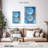 Senne Blue Moroccan Plates-108501715