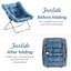 Soft Faux Fur Oversized Folding Accent Chair-935085485