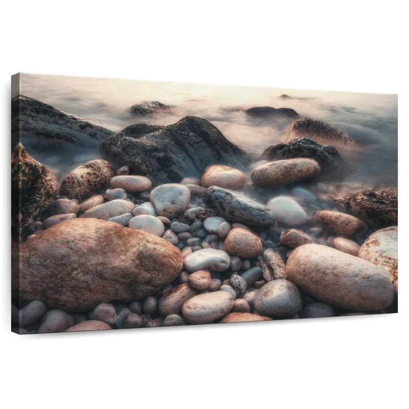 Alvord Beach Pebbles, 8" H x 12" W