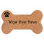 Reproduction d'empreintes de pattes de chien en forme de os, 17 po x 29 po-117579858