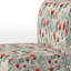 Fauteuil de ferme rustique à motif floral, inspiré des rêves marocains - Revêtement en velours