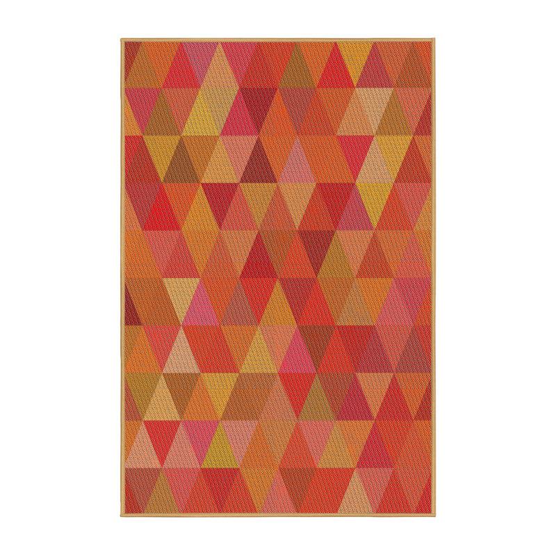 Rieder Geometric Indoor Rug, Rectangle 5' x 8'