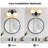 2 - Light Dimmable Vanity Light-429732535