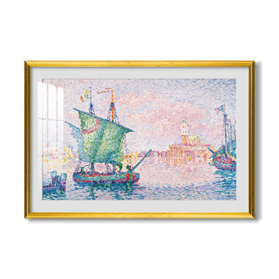 Venise, le nuage rose, 1909 - Paul Signac - Toile encadrée sur mesure