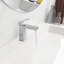 Single Handle Single Hole Low-Arc Bathroom Faucet-107439102