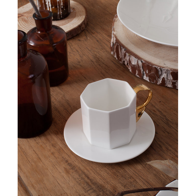 Cutlery Bone China Coffee Mug