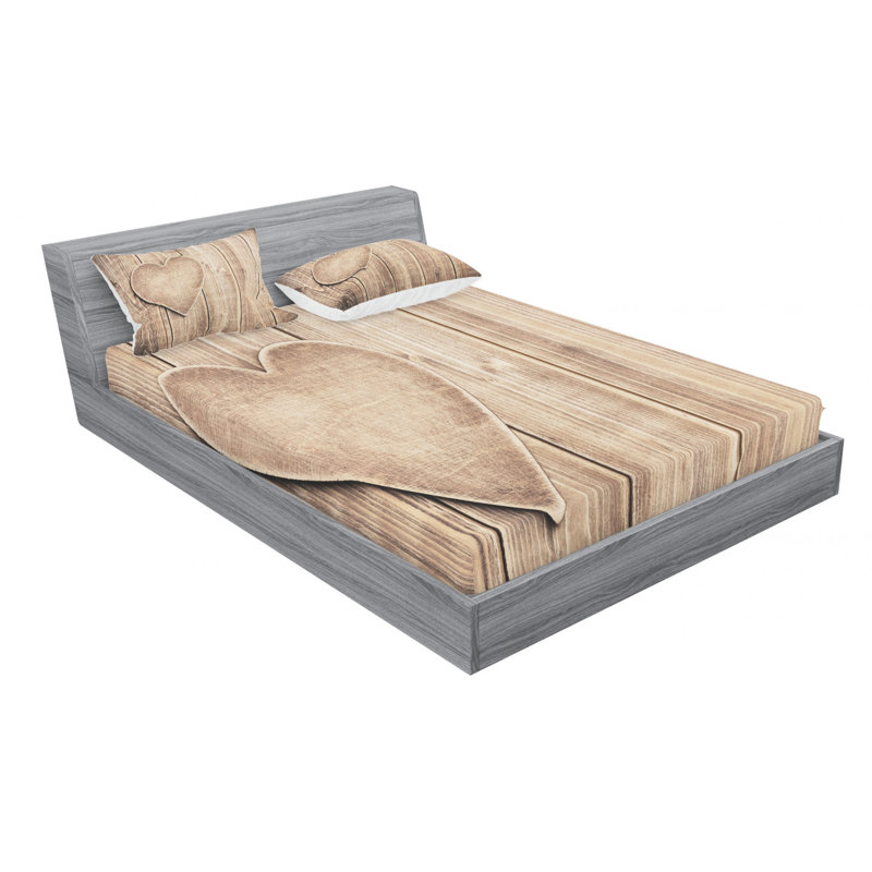 Microfiber Sheet Set, Full Sheet Set with Fitted Sheet