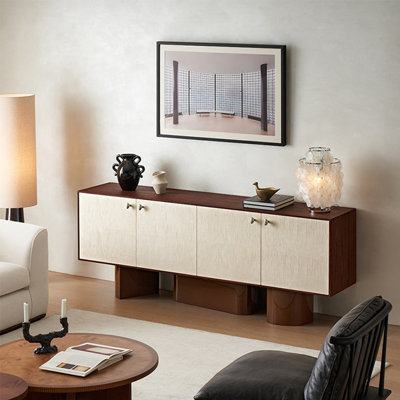 Medieval-style floor-standing sideboard