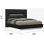 Ensemble de chambre avec lit plateforme 4 pièces Nornton-1910789944-1910789945-1944768695