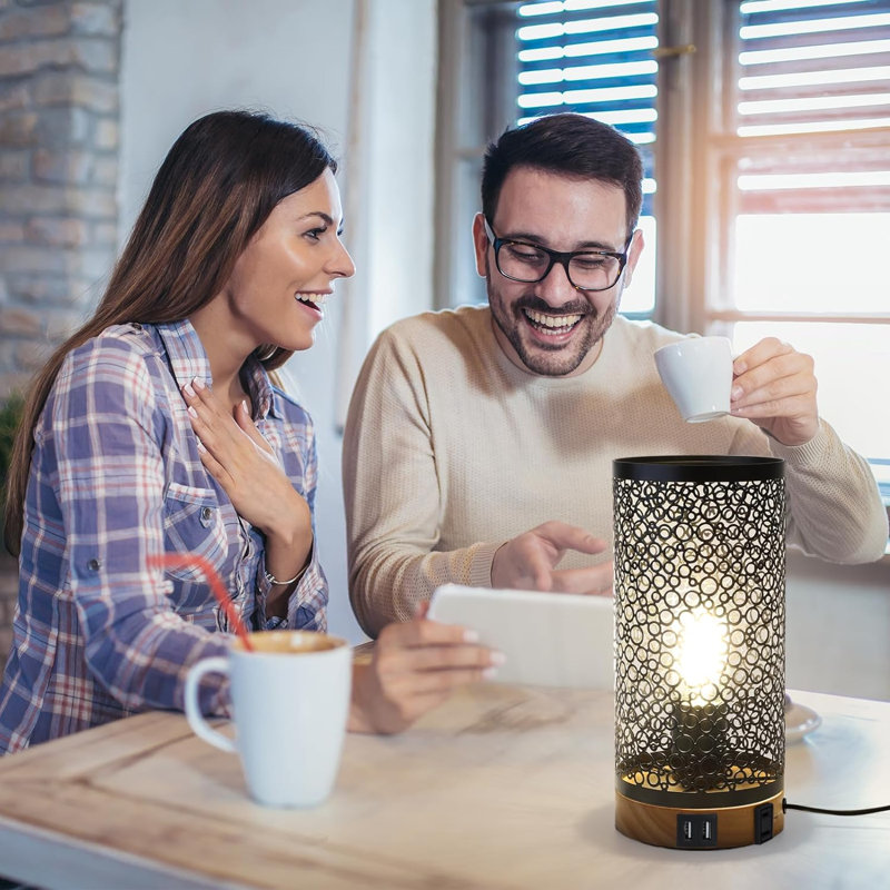 Lights Metal USB Novelty Lamp, Black
