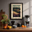 Mountain Valley Farm Japandi - Framed Print-40024441-40024444