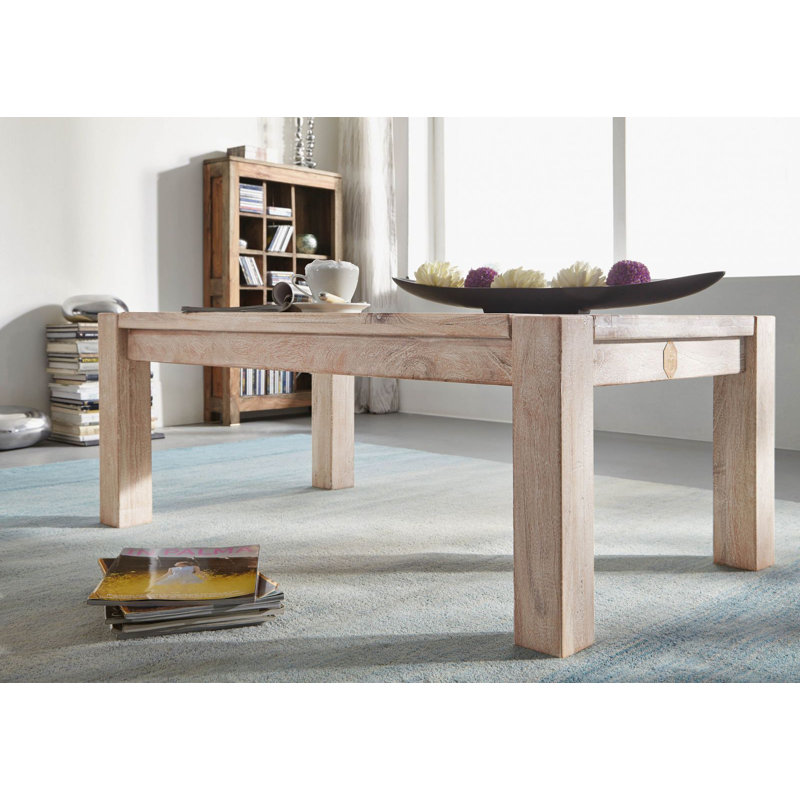 Solid Wood Four Leg Coffee Table