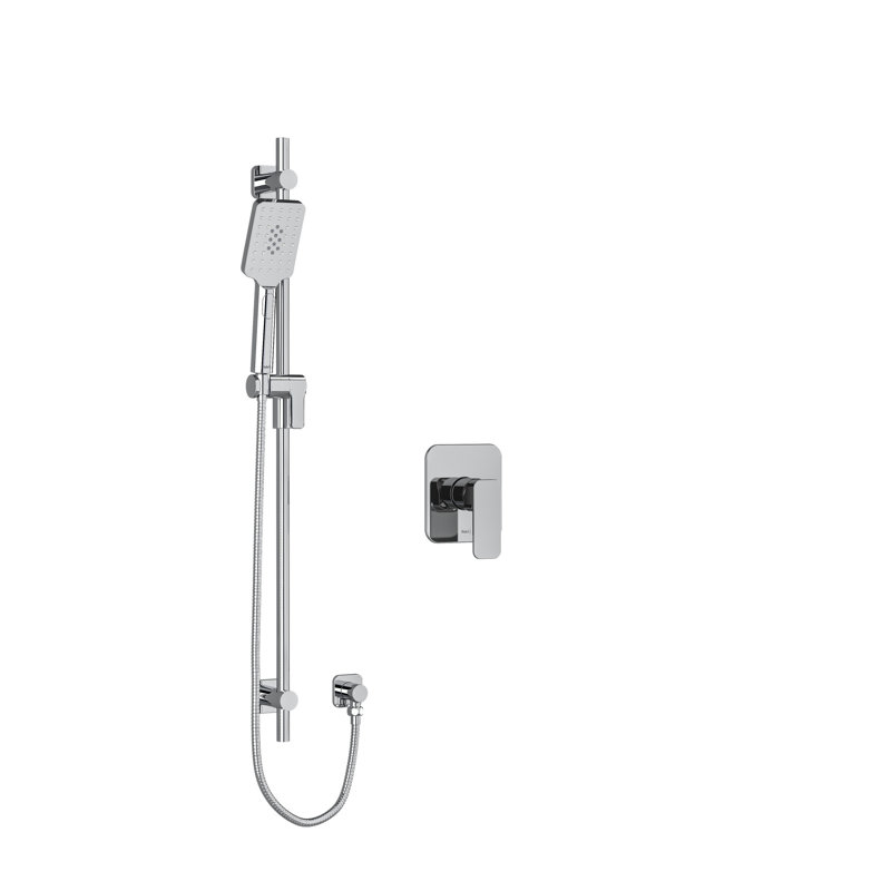 Douche de type P (pression équilibrée), Chrome