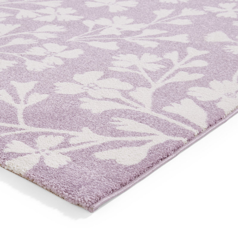 Catherine Lansfield Floral Area Rug, Rectangle 80 x 150 cm