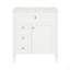 Meuble-lavabo de 30 po avec lavabo supérieur, meuble-lavabo moderne avec 2 tiroirs et tiroir escamotable, meuble-lavabo simple-117193995-117193994