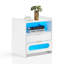 50cm W Manufactured Wood Bedside Table