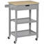 Wood Bar Cart