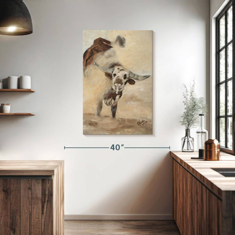 Brampt Shake Rattle And Roll I, 39" H x 26" W