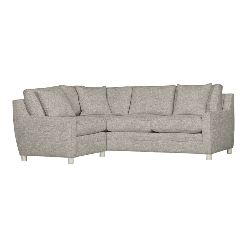 American Bungalow 2-Piece Fairgrove Sectional, Impala Storm, Wrenn