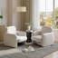 Fauteuil lounge moderne avec structure en bois massif, fauteuil d'appoint ergonomique-1935555525