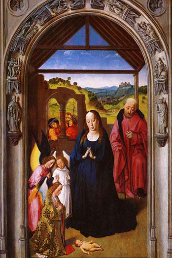 Naissance du christ-imprimé, H 36 po x l 24 po