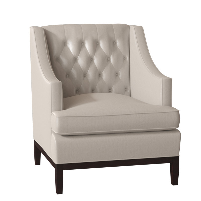 Carmel Upholstered Armchair, Katy Bone, Black Walnut