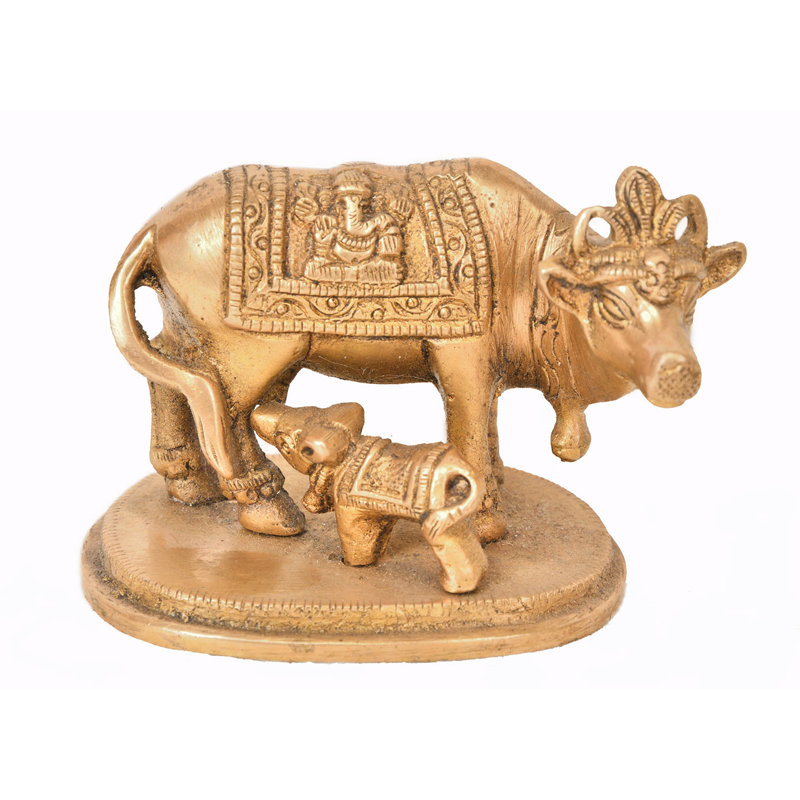Statue vache et veau