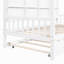 Lit simple en bois avec lit gigogne et lit pour enfant