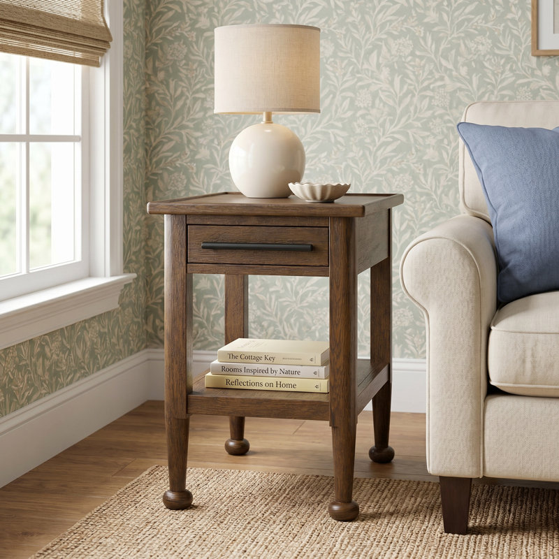 Billie Brown Small End Table