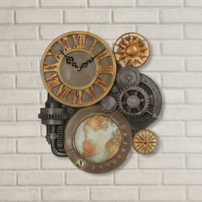 Bagdad Gears of Time Wall Clock