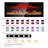 Recessed Tempered Glass Front Wall Mounted Electric Fireplace With Remote, Multi-Color Flame & Ember Bed, LED Light Heater-916653079