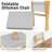 Solid Wood Accent Stool-1191567805
