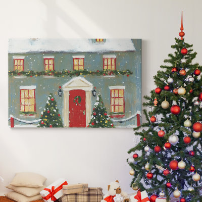 Christmas Holiday Arts - Toile tendue avec châssis XMA171590