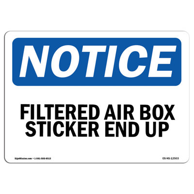 Notice Sign