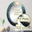 Aristophane - Miroir mural pointillisme ovale-48478761