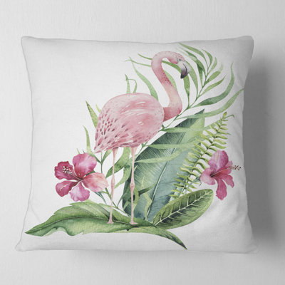 Floral Throw Pillow