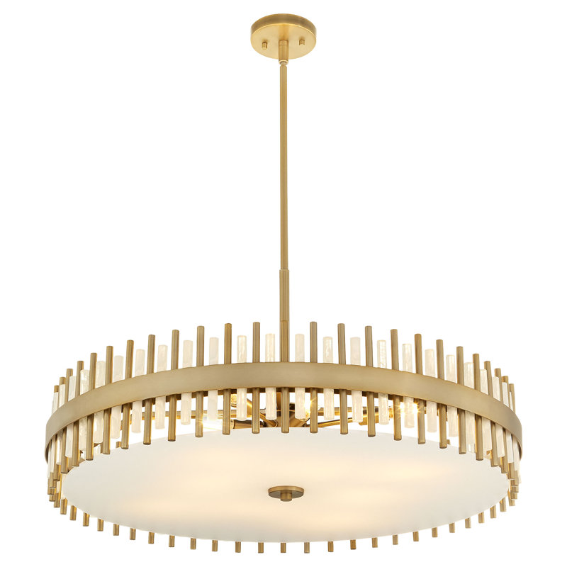 Cassio 8 - Light Dimmable Empire Chandelier