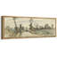 Rustic Countryside, campagne, aquarelle, paysage rétro encadré sur toile-98042277-111665217