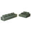 Canapé modulaire en L Corduroy-652739340