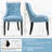 Linen Upholstered Solid Wood Dining Chairs (Set Of 2)-1677507611-1677507606