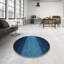 Tapis noir/bleu zone contemporaine Cahuilla-1552659880