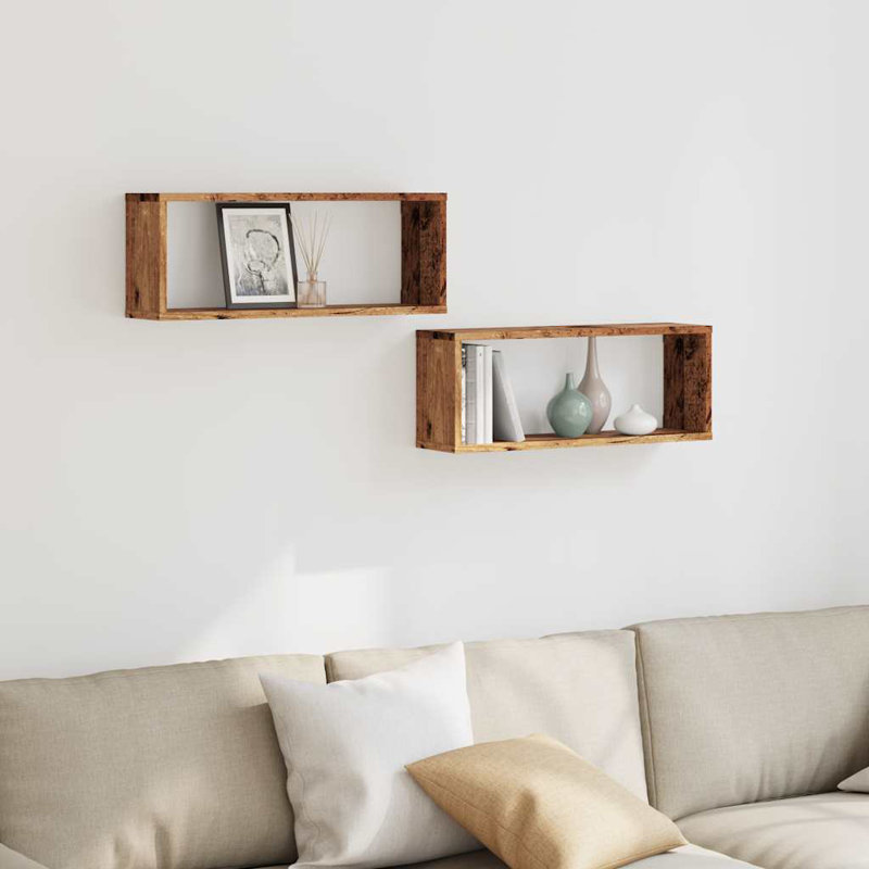 Percey Floating Shelf, Old Wood
