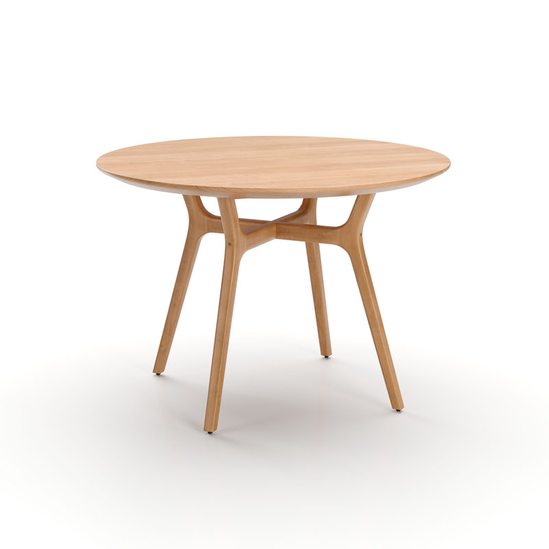 Table à manger ronde Ren, Natural Oak