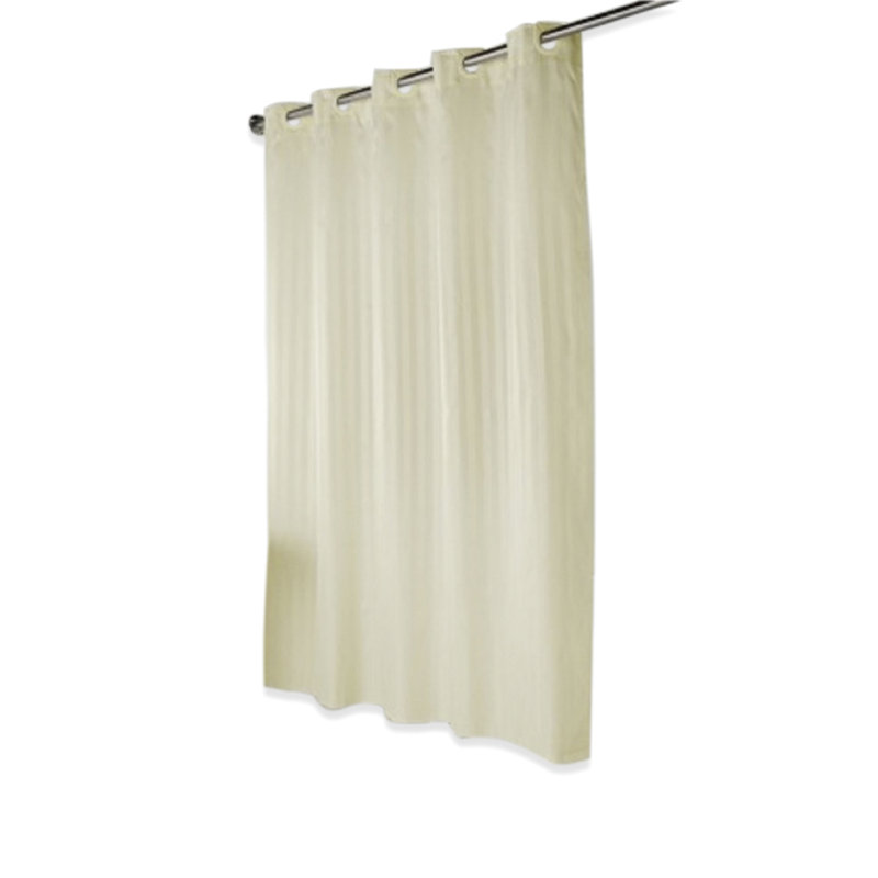 Rideau de douche rayé simple