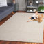 Tapis ivoire touffeté à la main Tadas-1551724921