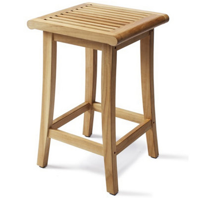 Mainor Outdoor Teak Bar Stool