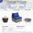 Paleosofos Wicker 4 - Person Modular Patio Conversation Set with Cushions-2054207843