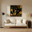 Art mural en métal Fruit brun Sapote