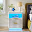 50cm W Manufactured Wood Bedside Table-2088165104