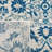 Alessia Floral Ivory/Blue Area Rug-2123450258
